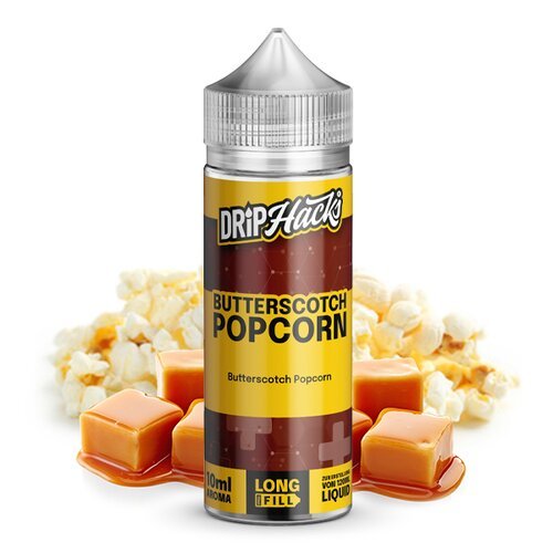 Drip Hacks - Butterscotch Popcorn - 10ml Aroma (Longfill) - SY-VAPE